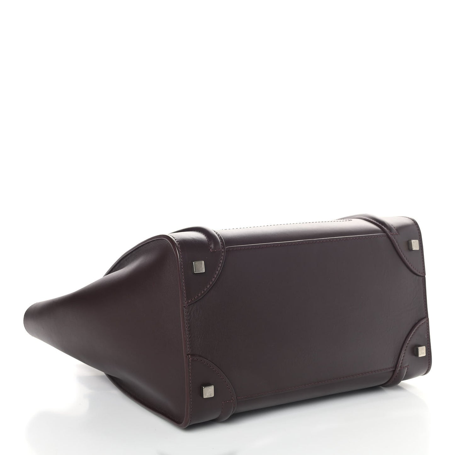 Smooth Calfskin Mini Luggage Burgundy