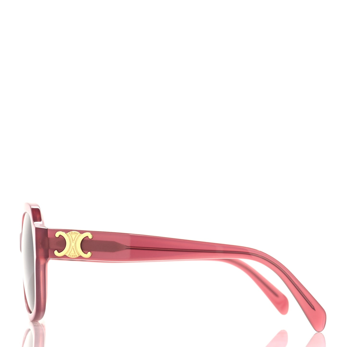 Acetate Triomphe Sunglasses CL40189F Milky Merlot