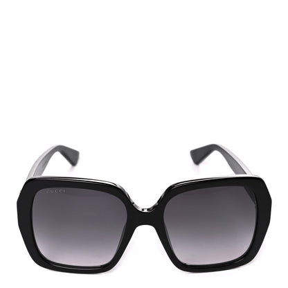 Gucci Acetate Square Frame GG0096S Sunglasses Black 2 of 8