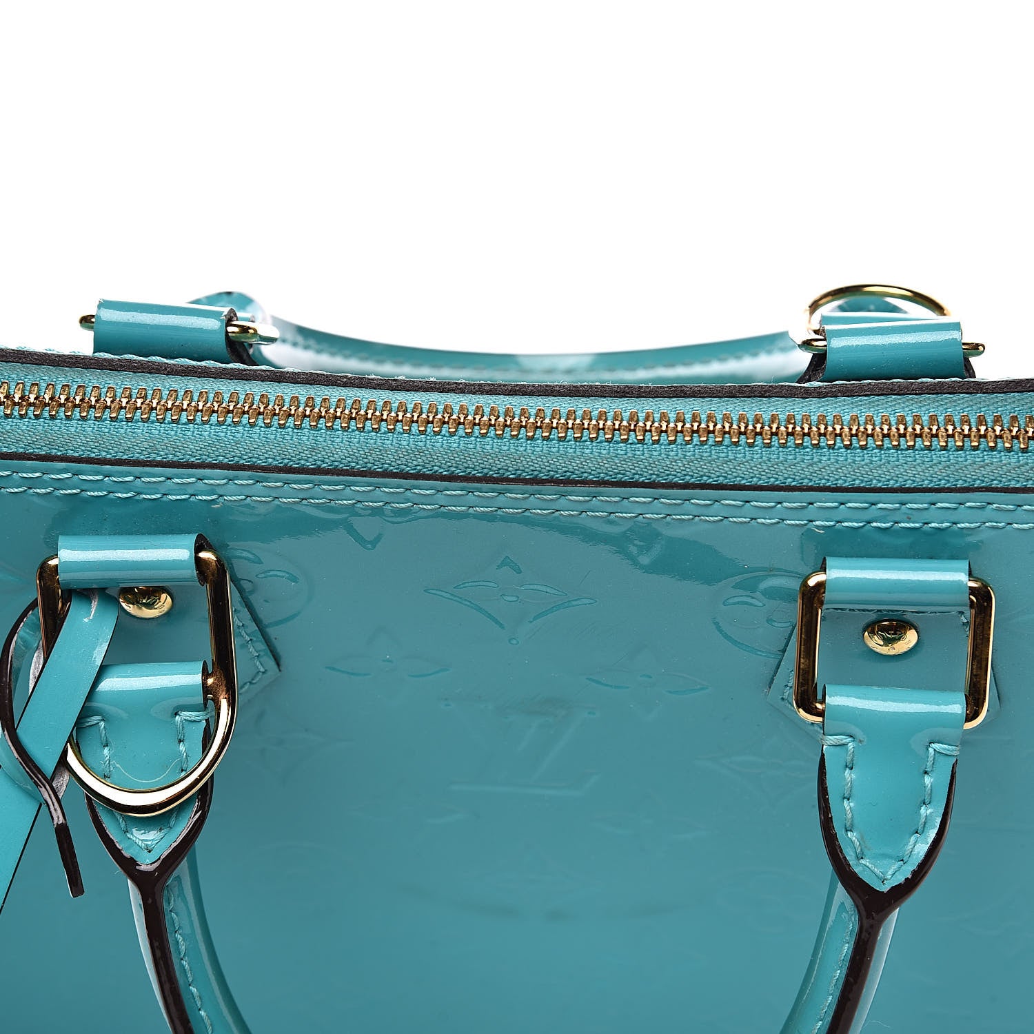 Louis Vuitton Vernis Alma PM Turquoise 15 of 18