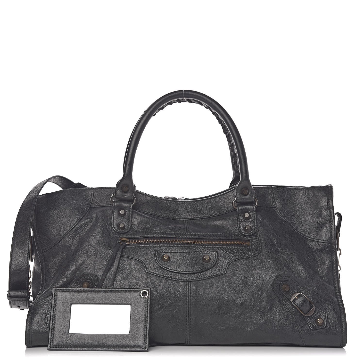 Balenciaga Agneau Classic Hardware Part Time Black 1 of 10