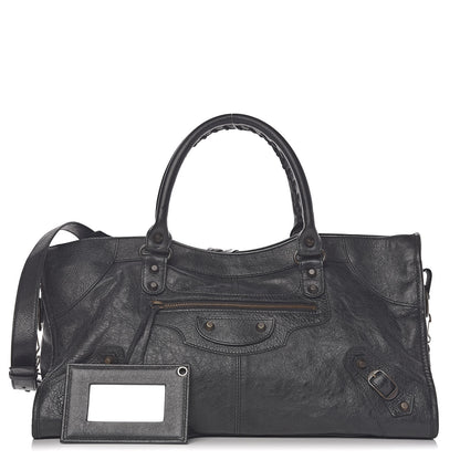 Balenciaga Agneau Classic Hardware Part Time Black 1 of 10