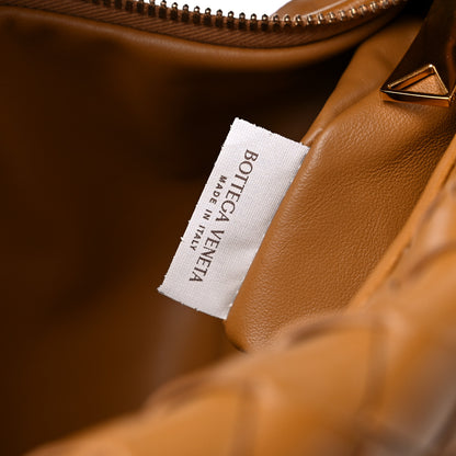 Bottega Veneta Nappa Intrecciato Teen Jodie Hobo Caramel 7 of 10