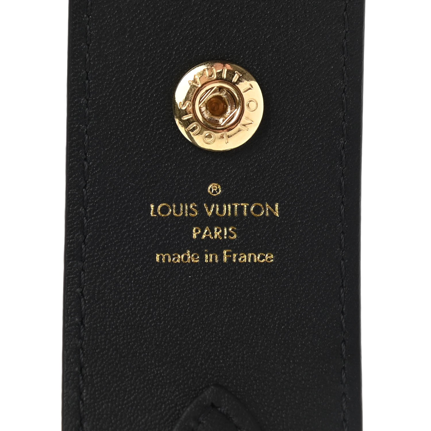 Louis Vuitton Monogram Adjustable Bandouliere Shoulder Strap Black 3 of 5