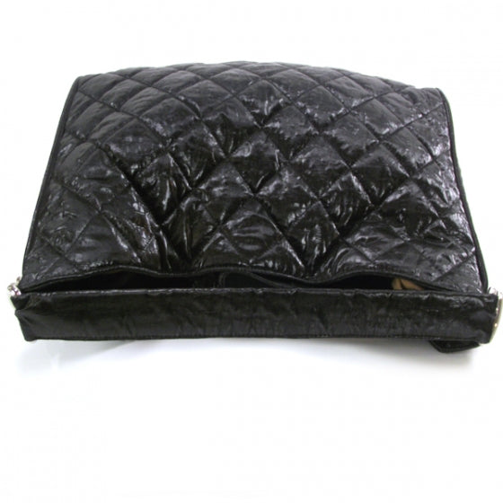 Chanel Nylon Quilted Le Marais Hobo Black 5 of 11