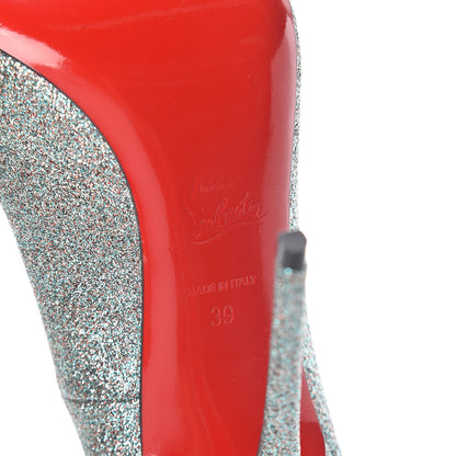 Christian Louboutin Mini Glitter So Kate 120 Pumps 39 Vosges 6 of 8