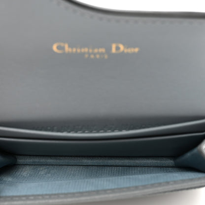 Christian Dior Goatskin Saddle Card Holder Sky Blue 5 of 7