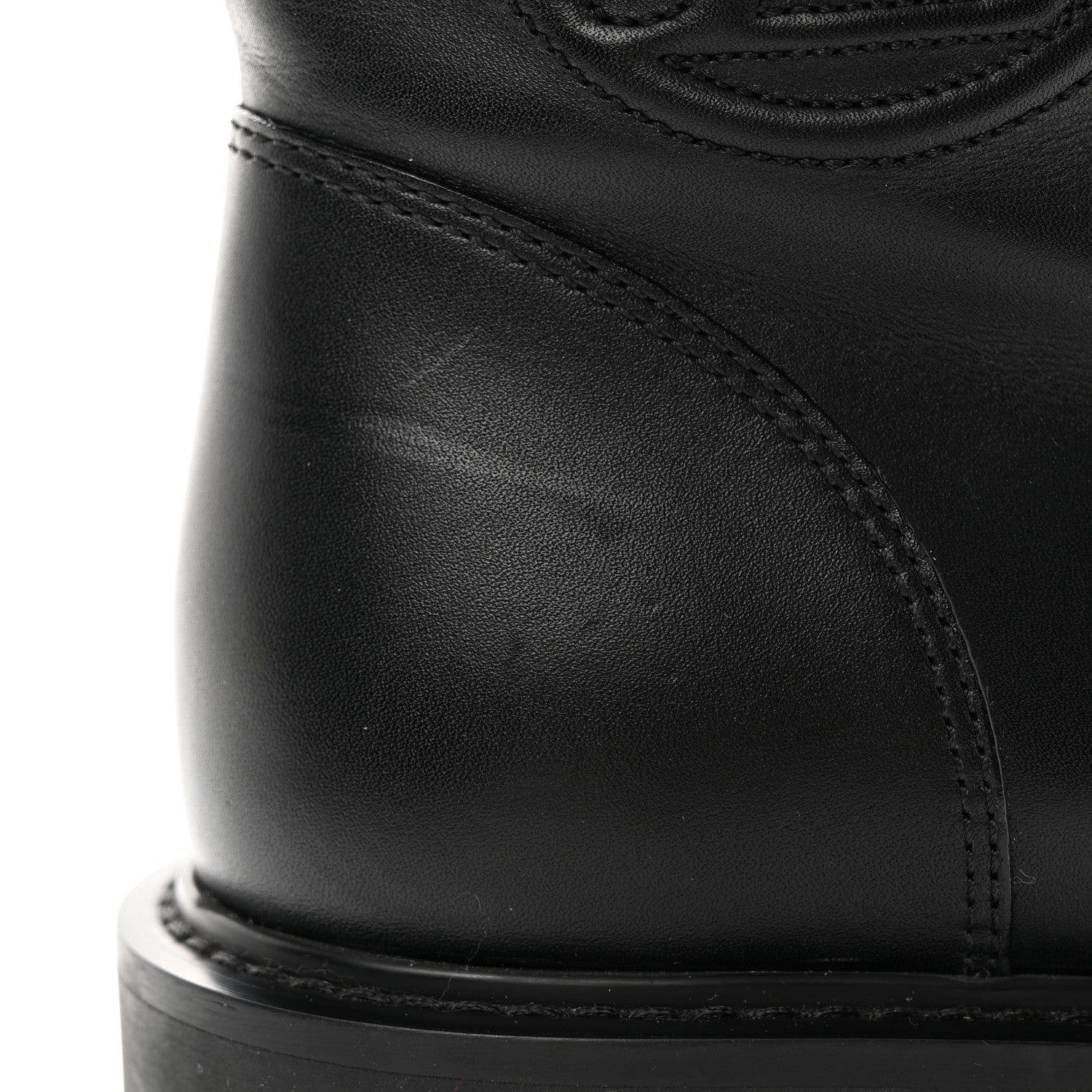 Louis Vuitton Calfskin Territory Ranger Boots 37 Black 10 of 11