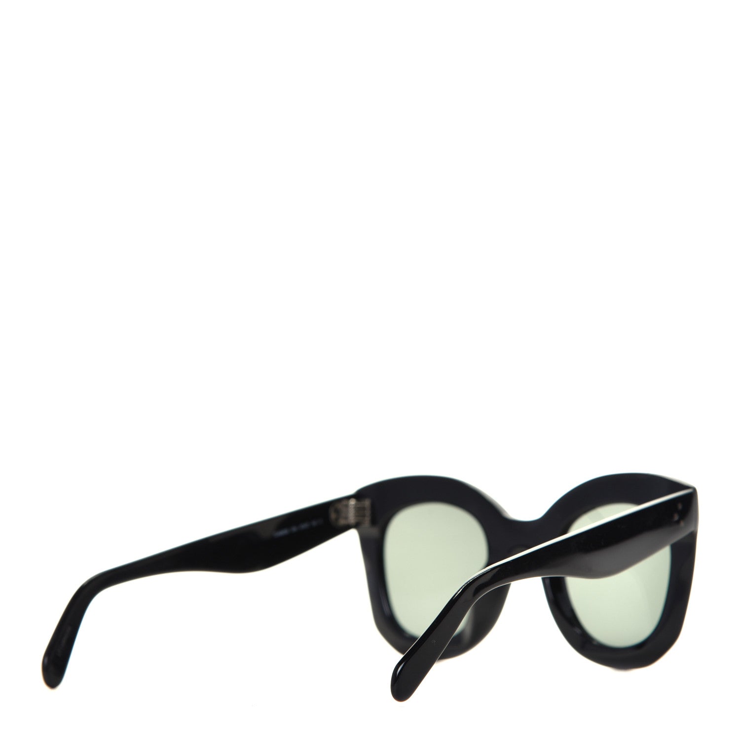 Celine Acetate Butterfly Sunglasses Black 4 of 4