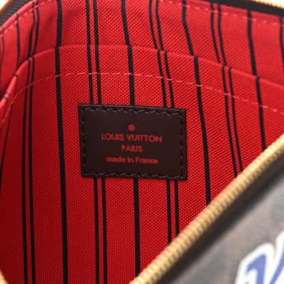 Louis Vuitton Monogram World Tour Neverfull MM GM Pochette 6 of 7