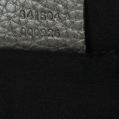 Gucci Calfskin Mini Dome Bag Pewter 7 of 7