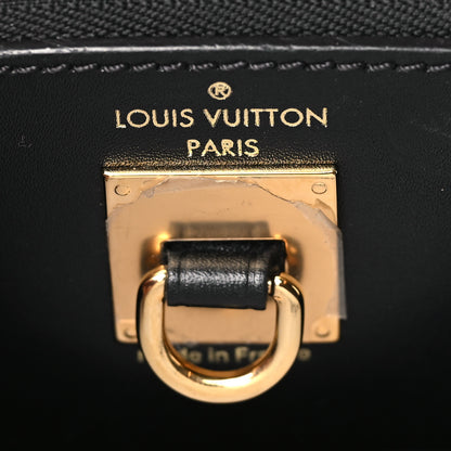 Louis Vuitton Calfskin Ayers City Steamer Mini Black 6 of 9