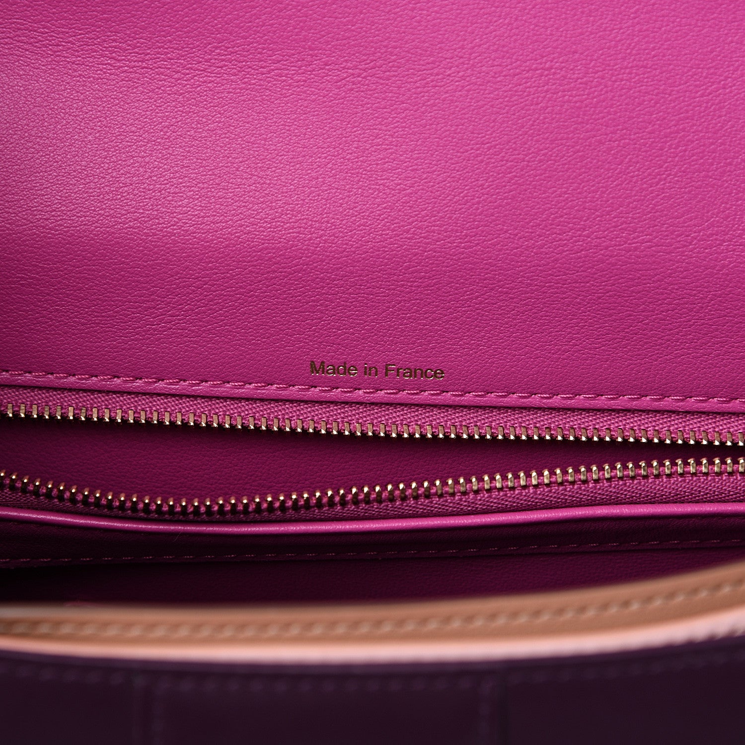 Delvaux Boxed Calfskin MM Magic Brillant Satchel Prune 6 of 9