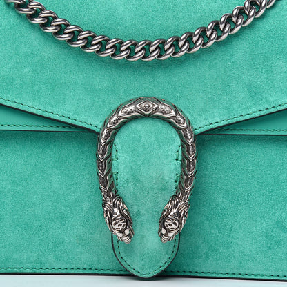 Gucci Suede Small Dionysus Shoulder Bag Green 11 of 11