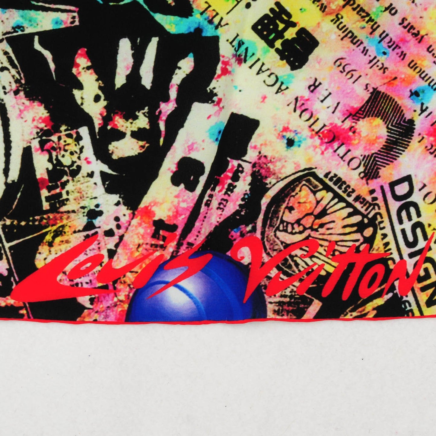 Silk Kenny Scharf Cosmic Pop Giant Square Scarf