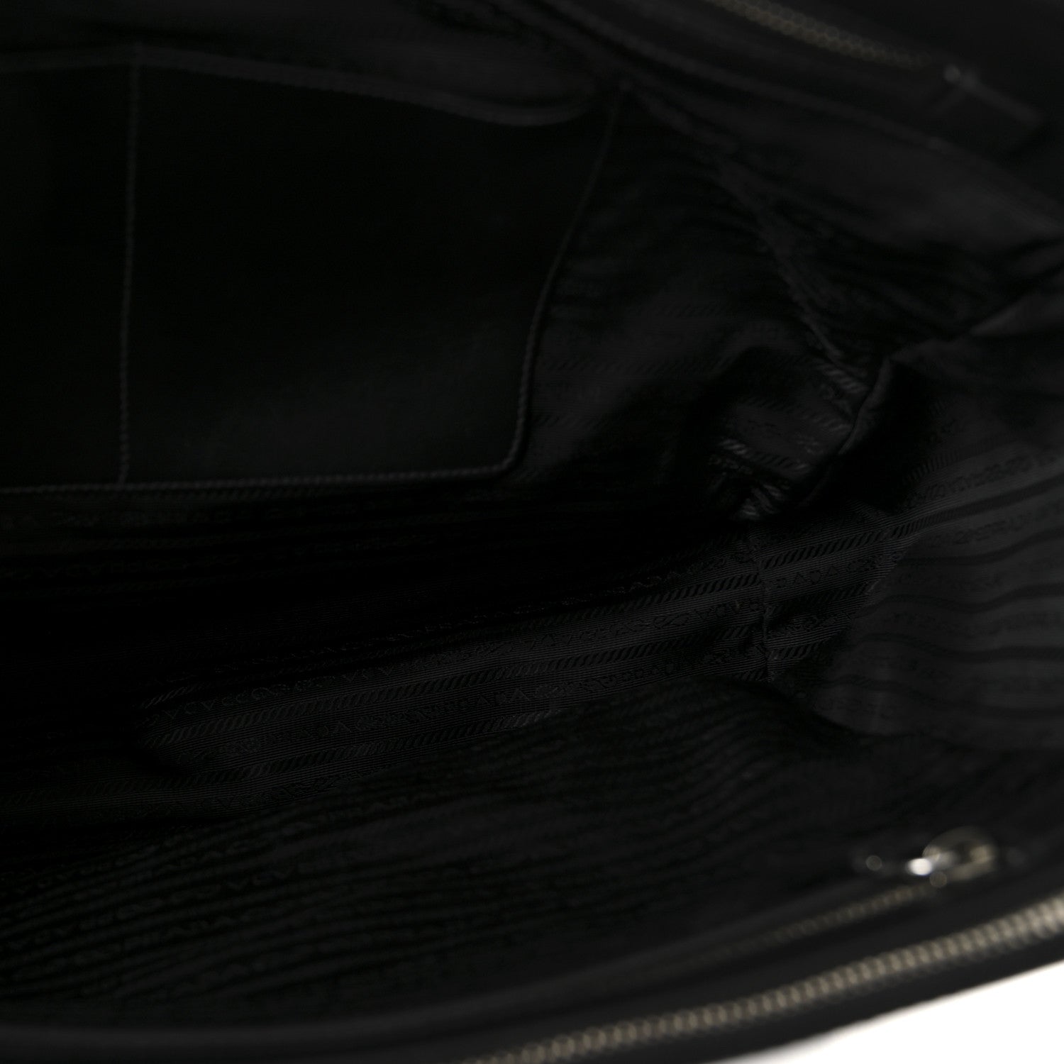 Prada Saffiano Travel Extra Large Galleria Double Zip Tote Black 5 of 9