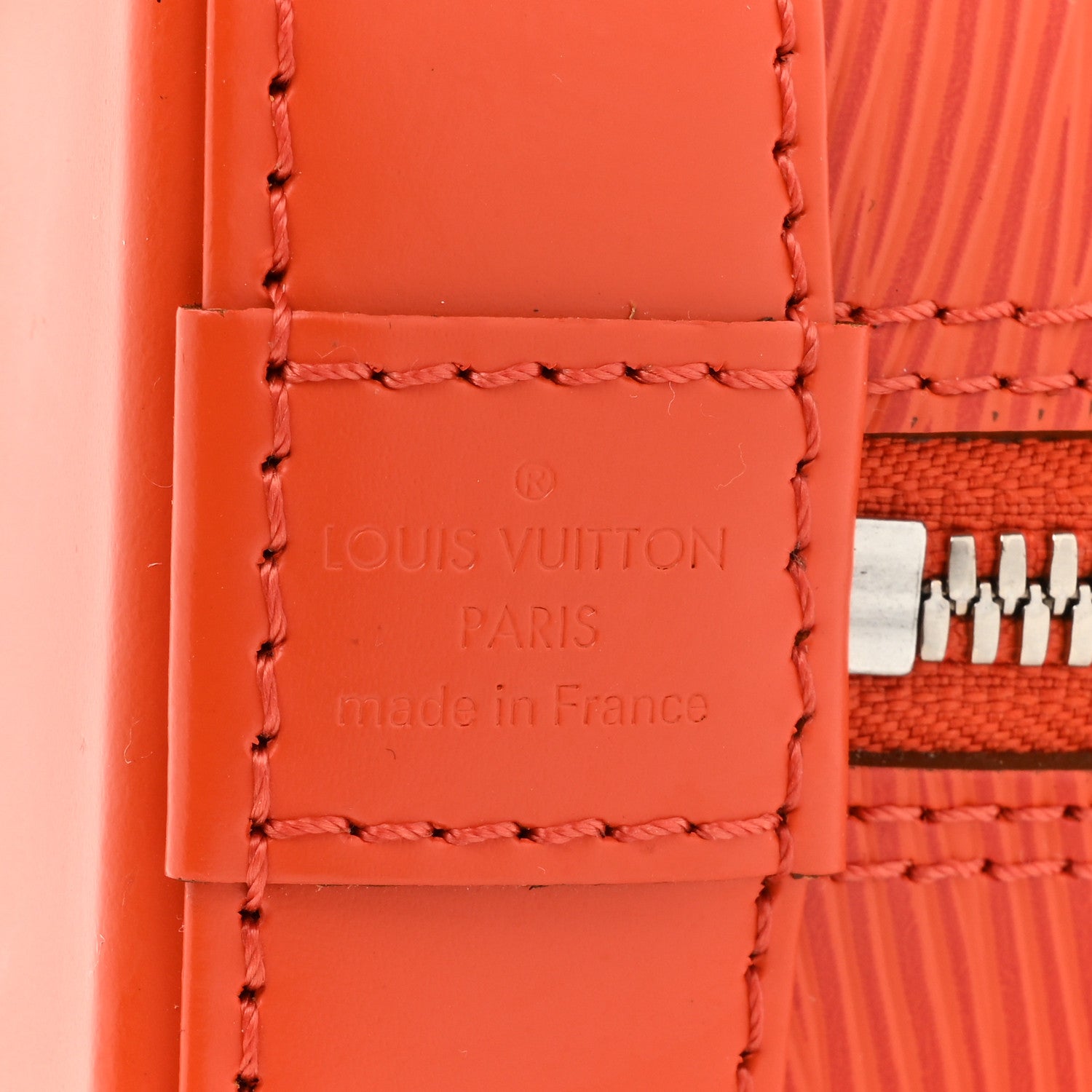 Louis Vuitton Epi Alma BB Piment 6 of 8