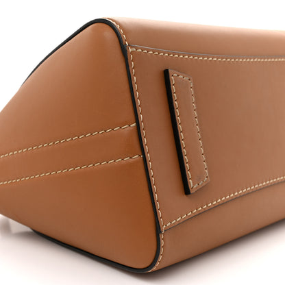 Givenchy Calfskin Contrast Topstitch Small Antigona Cognac 9 of 19
