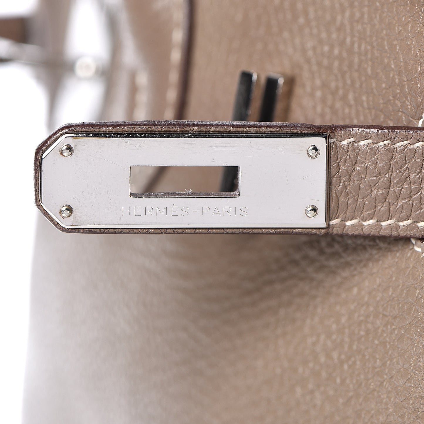 Taurillon Clemence Birkin 30 Etoupe