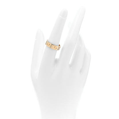 Cartier 18K Yellow Gold 5.5mm LOVE Ring 55 7.25 2 of 5