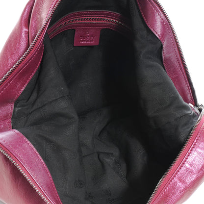 Gucci Metallic Leather Medium Galaxy Hobo Purple 5 of 7