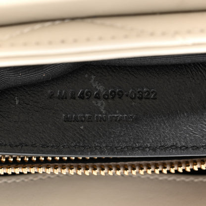 Saint Laurent Calfskin Y Quilted Monogram Small Loulou Chain Satchel Blanc Vintage 7 of 11