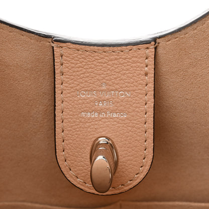 Louis Vuitton Calfskin Lockme Hobo Beige 6 of 10
