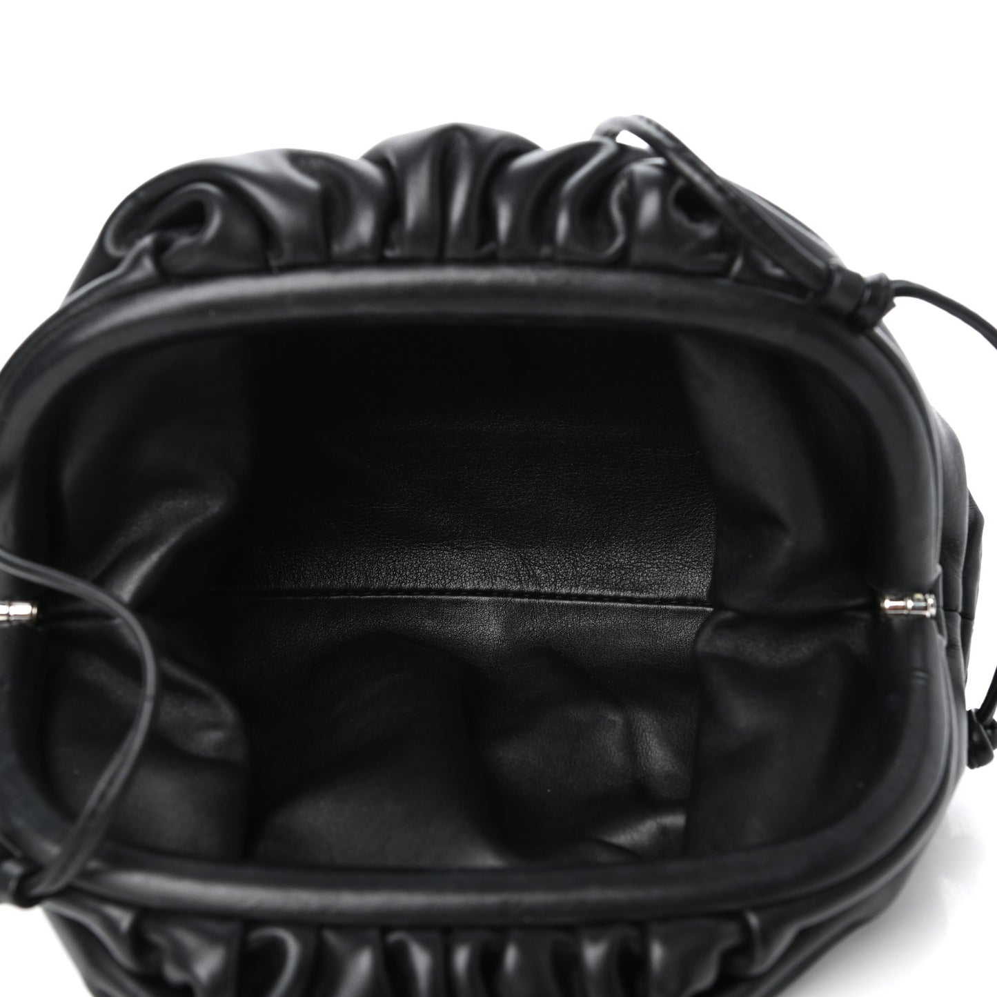 Butter Calfskin The Mini Pouch Black