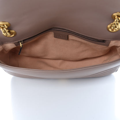 Gucci Calfskin Matelasse Medium GG Marmont Shoulder Bag Porcelain Rose 5 of 8