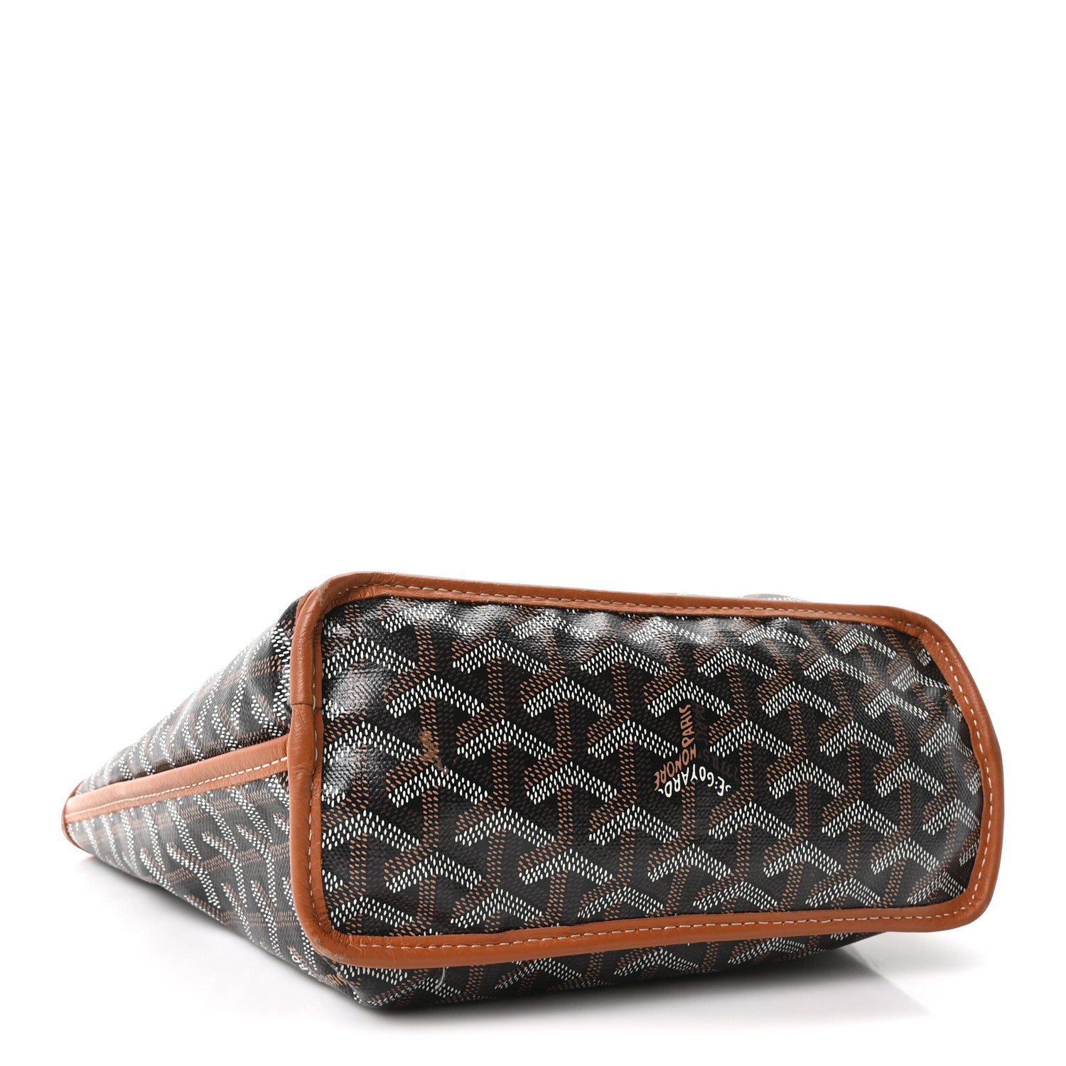 Goyard Goyardine Reversible Mini Anjou Black Gold 5 of 17