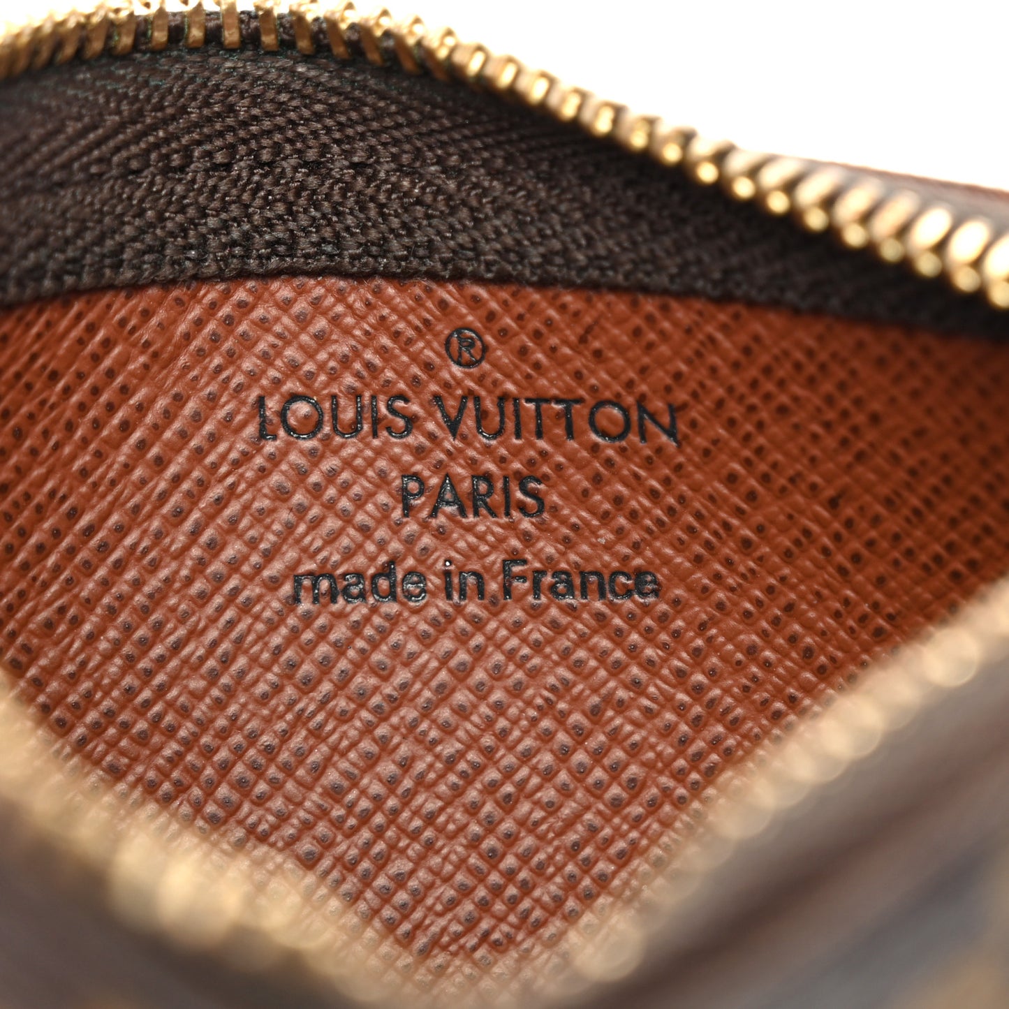 Monogram Key Pouch