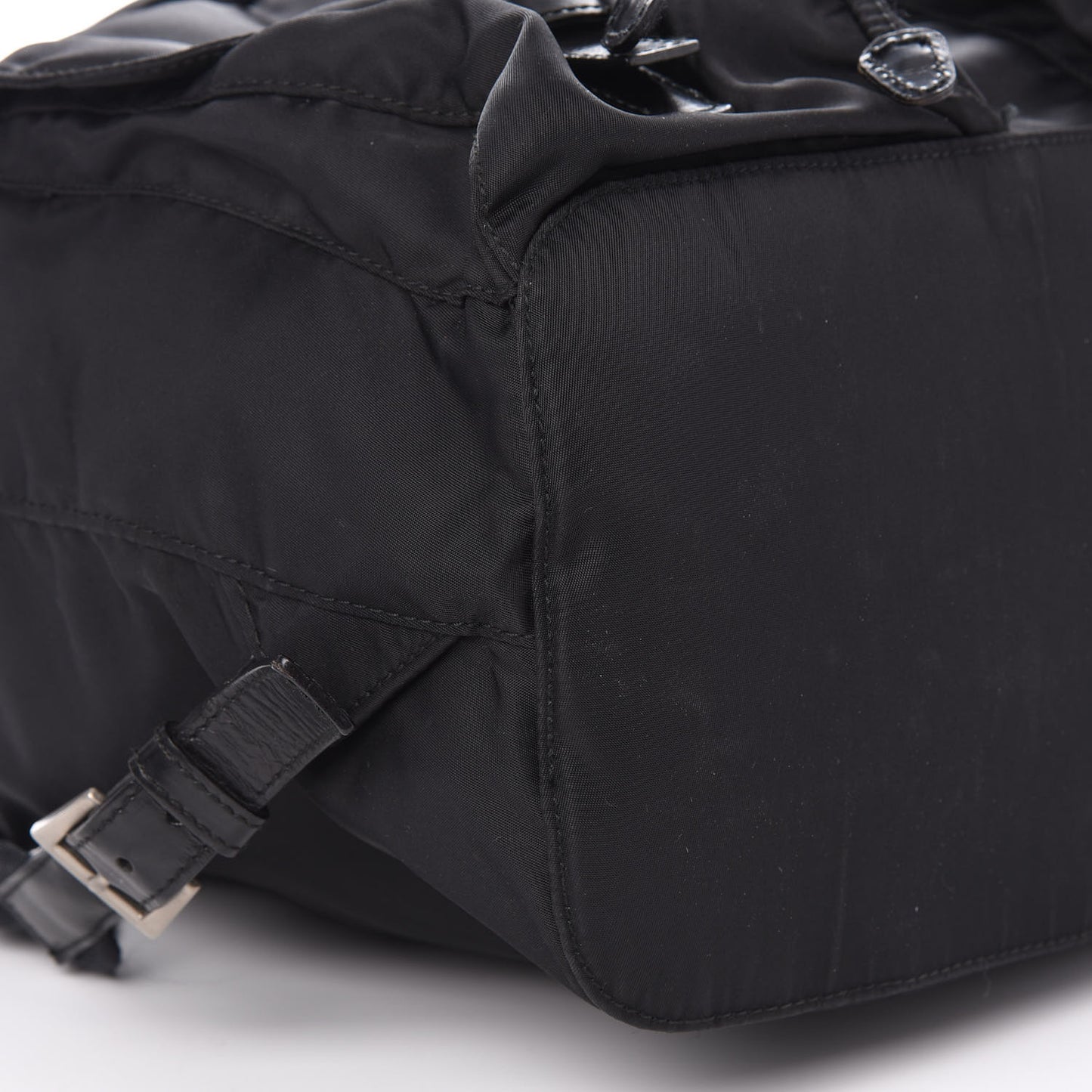 Nylon Vela Medium Backpack Black
