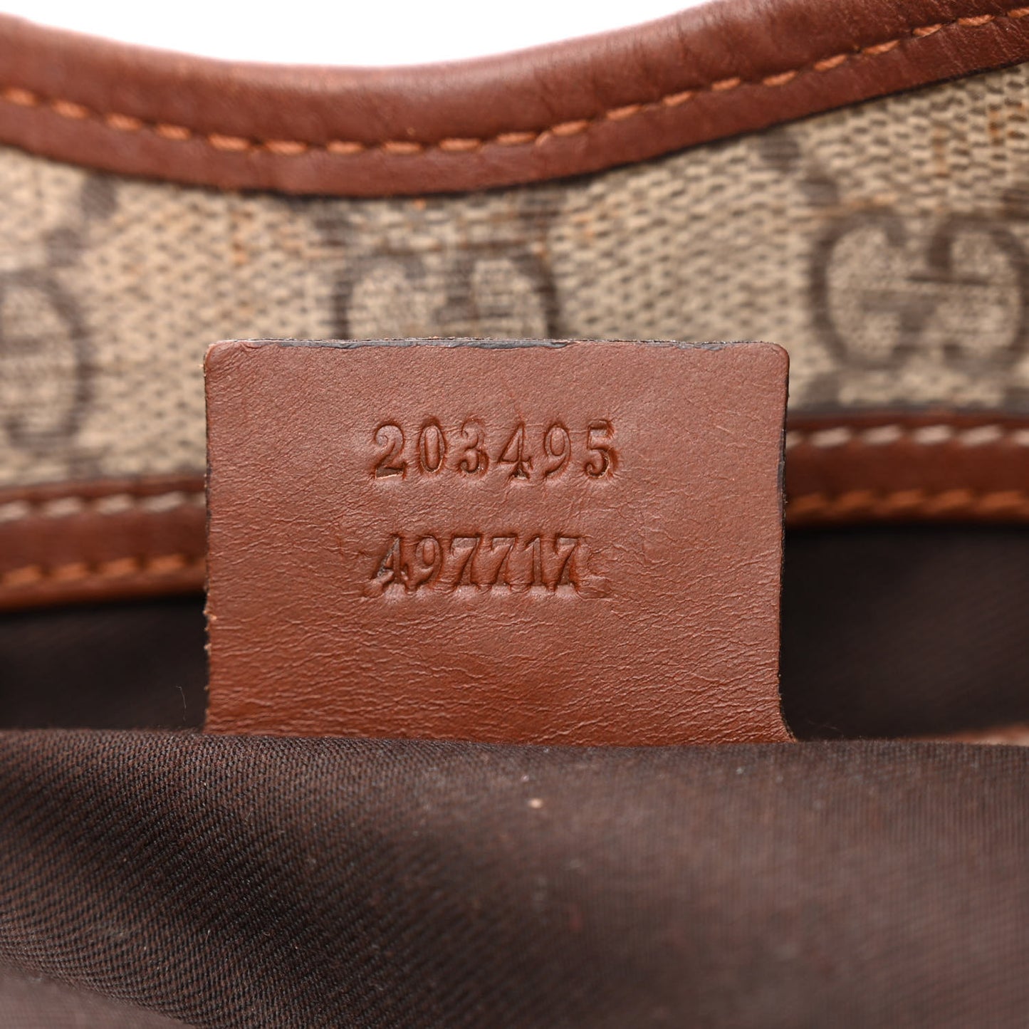 GG Plus Monogram Medium Joy Shoulder Bag Brown