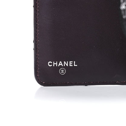 Chanel Aged Lambskin Quilted Reissue French Wallet Black 7 of 12