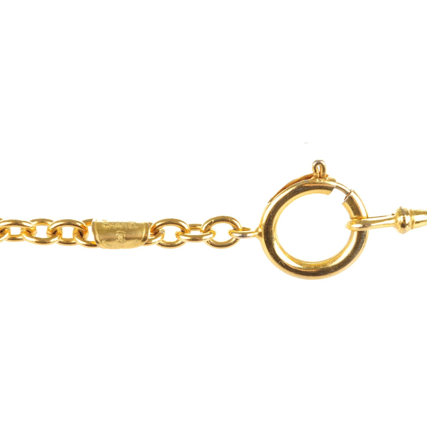 Logo Necklace Gold