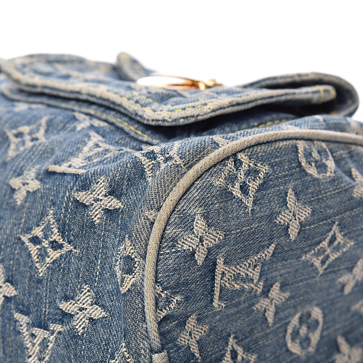 Louis Vuitton Monogram Denim Neo Speedy Blue 16 of 19