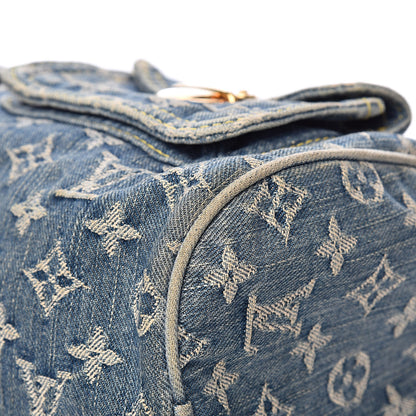 Louis Vuitton Monogram Denim Neo Speedy Blue 16 of 19
