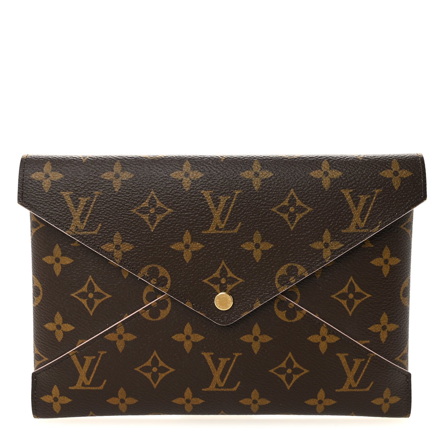Monogram Large Kirigami Pochette Insert Rose Ballerine