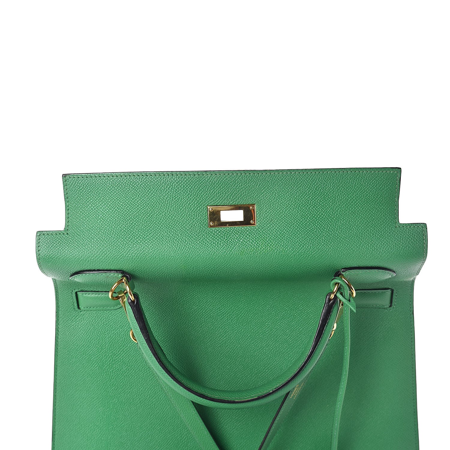 Hermes Epsom Kelly Sellier 32 Bamboo 18 of 34