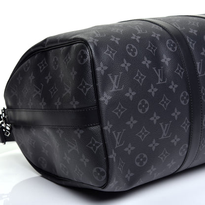 Louis Vuitton Monogram Eclipse Keepall Bandouliere 45 6 of 11