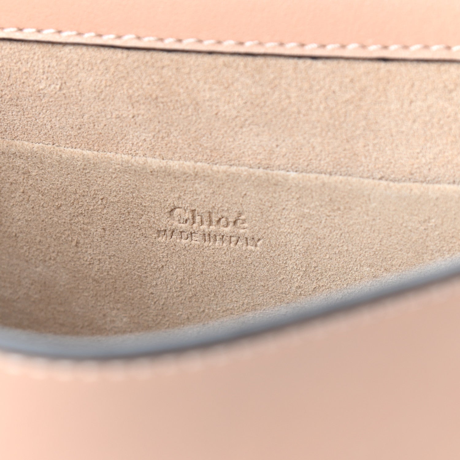 Chloe Calfskin Suede Medium Nile Bracelet Bag Biscotti Beige 8 of 8