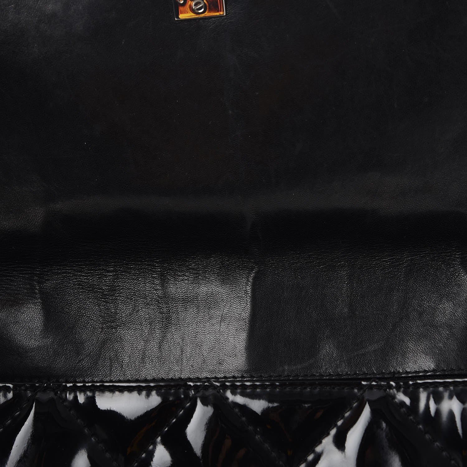 Chanel Vinyl Quilted In the Business Flap Bag Black 8 of 12