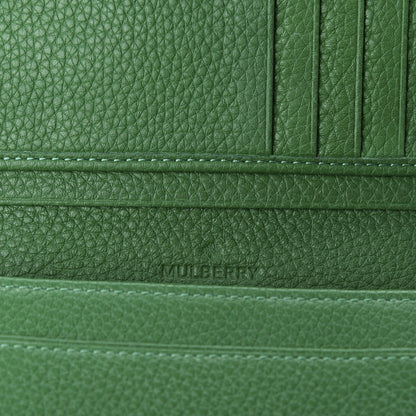 Mulberry Small Classic Grain Tree French Purse Wallet Green 8 of 9