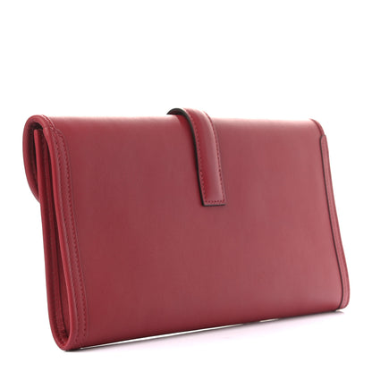 Hermes Swift Jige Elan 29 Clutch Rouge Grenat 3 of 7