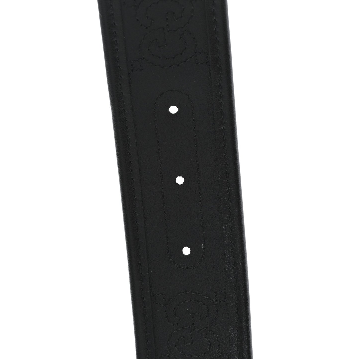 Calfskin GG Matelasse 40mm Belt 85 34 Black