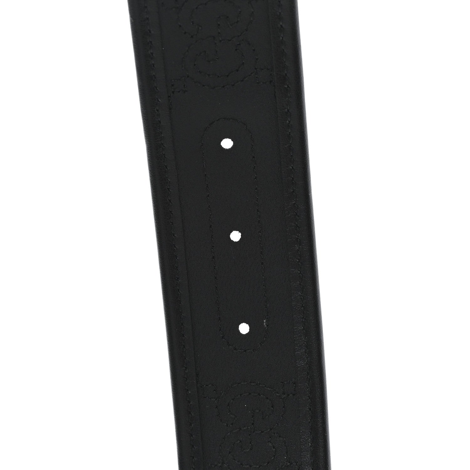 Gucci Calfskin GG Matelasse 40mm Belt 85 34 Black 4 of 4