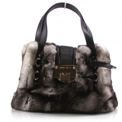 Jimmy Choo Chinchilla Fur RAMONA 1 of 10