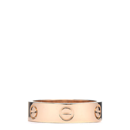 Cartier 18K Yellow Gold 5.5mm LOVE Ring 58 8.25 3 of 5