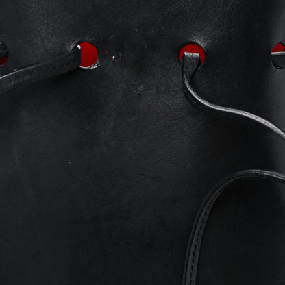 Mansur Gavriel Calfskin Mini Bucket Bag Black Flamma 14 of 24