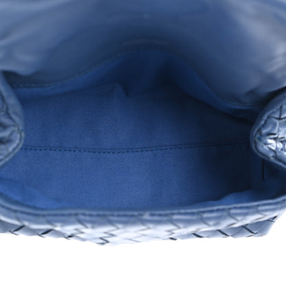 Bottega Veneta Nappa Intrecciato Cosmetic Case Storm Blue 5 of 11